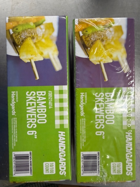 [DIS-SKEWER-BAM-6] 6-Inch Bamboo Skewers