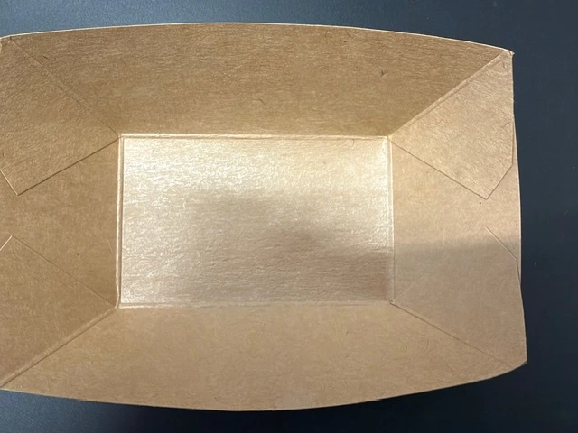 [DIS-TRAY-KRAFT-5-] 5-Inch Kraft Food Trays